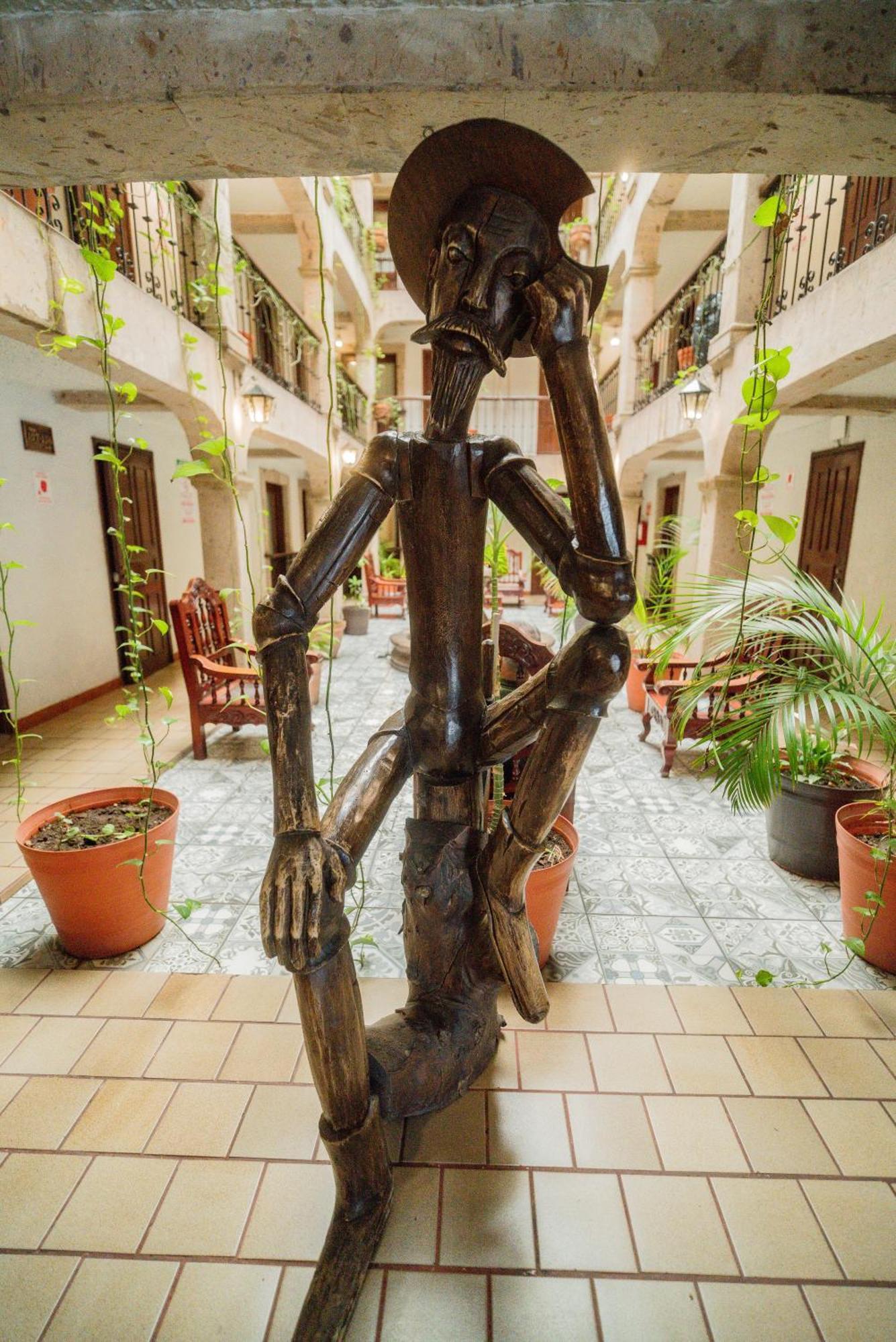 Hotel Don Quijote Plaza - Guadalajara Centro Historico Bagian luar foto